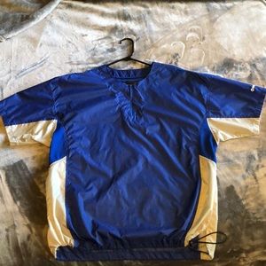 Men’s Worth Baseball Batting Jacket Short Sleeve